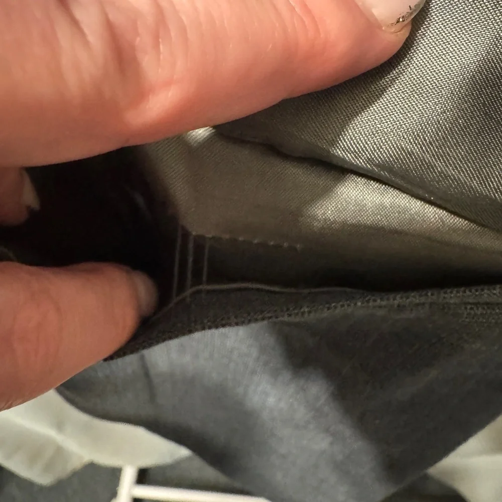 Imperial by Haggar - 2-Button Suit/Sports Coat - Gray w/tan line - Men’s Size 46